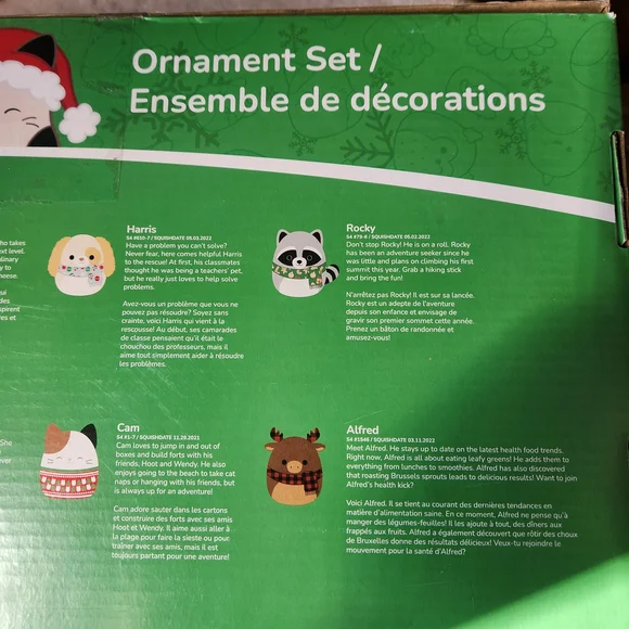 Original Squishmallows Holiday Ornament Set - 8 Pack - Picture 7 of 12